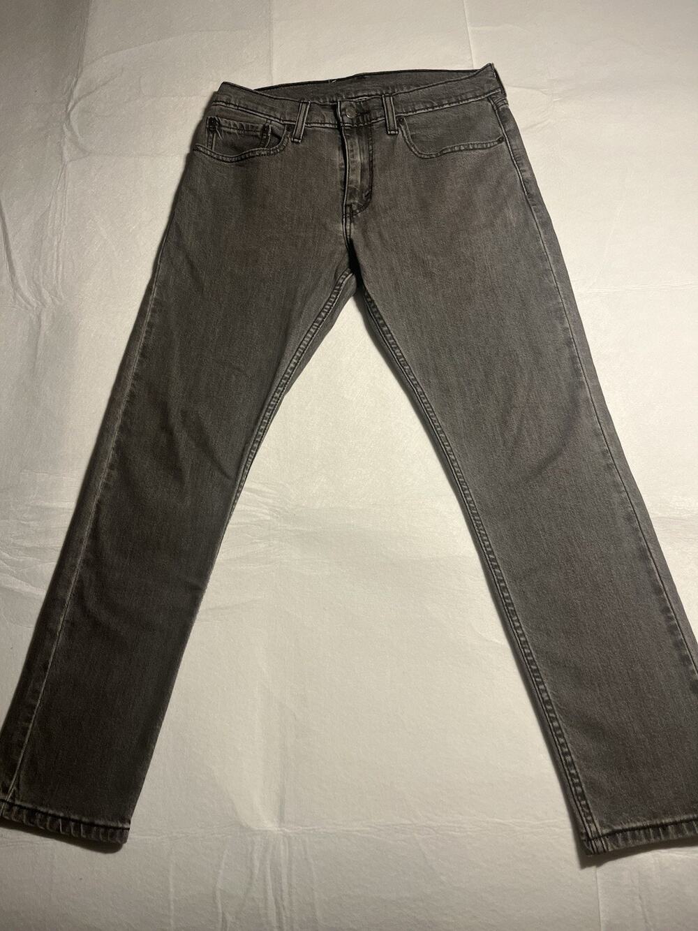 Levi’s 512 Men’s Jeans 31x30 Gray Slim Taper Stretch Denim 5 Pocket